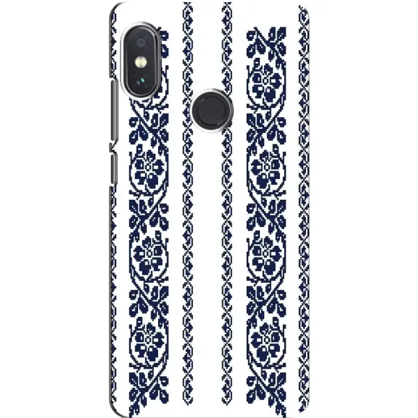 Чехол с рисунком «Синяя вышиванка» для Xiaomi Redmi Note 5 Pro Чехол с рисунком «Синяя вышиванка» для Xiaomi Redmi Note 5 Pro