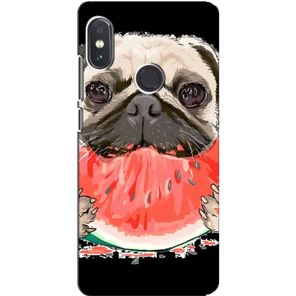Чехол с рисунком «Смешной Мопс» для Xiaomi Redmi Note 5 Pro Чехол с рисунком «Смешной Мопс» для Xiaomi Redmi Note 5 Pro