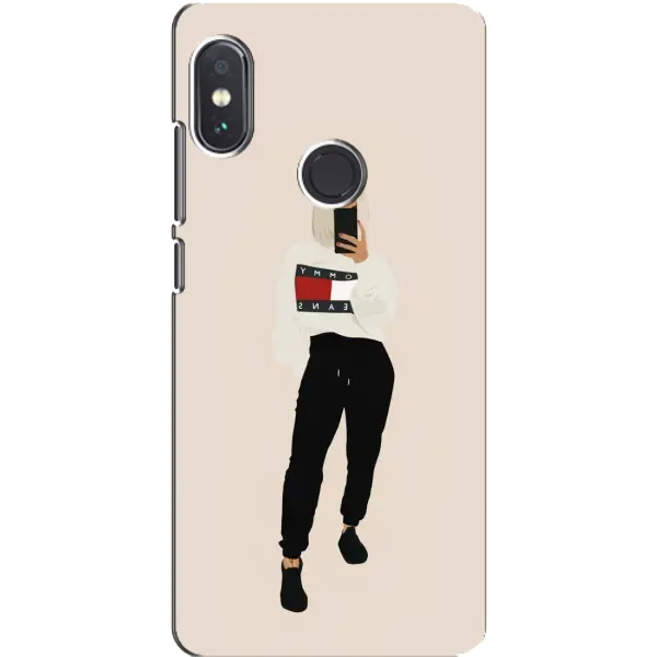 Чехол с рисунком «Стильная» для Xiaomi Redmi Note 5 Pro
