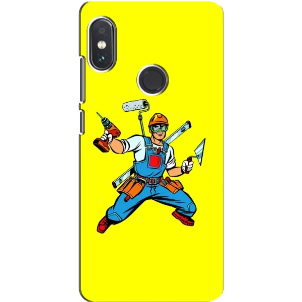 Чехол с рисунком «Строитель» для Xiaomi Redmi Note 5 Pro Чехол с рисунком «Строитель» для Xiaomi Redmi Note 5 Pro