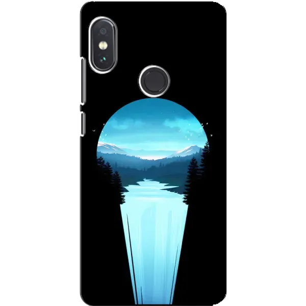 Чехол с рисунком «Синий Водопад» для Xiaomi Redmi Note 5 Pro Чехол с рисунком «Синий Водопад» для Xiaomi Redmi Note 5 Pro