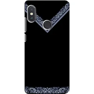 Силиконовый Чехол на Xiaomi Redmi Note 5 Pro (Воротник вышиванки)