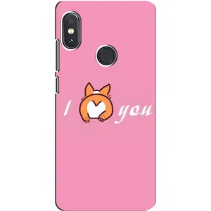 Силіконові Чохли Коханій людині для Xiaomi Redmi Note 5 Pro (Я тебе кохаю)