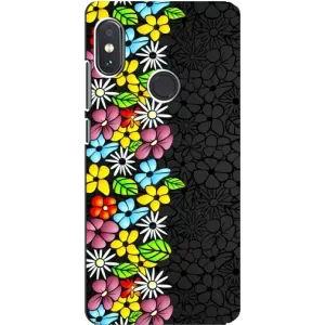 Чохол з Квітами для Xiaomi Redmi Note 5 Pro (Яскраві квіти)