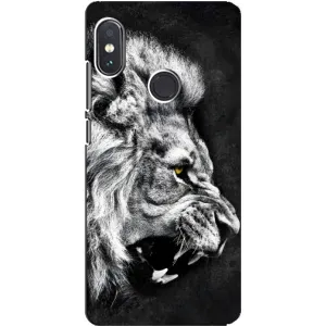 Чохол з картинкою на Xiaomi Redmi Note 5 Pro (Злий Лев)