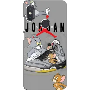 Силіконовый Чохол Nike Air Jordan на Редмі Нот 5 (Air Jordan)