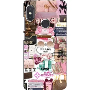 Чохол (Dior, Prada, YSL, Chanel) для Xiaomi Redmi Note 5 (Брендb)