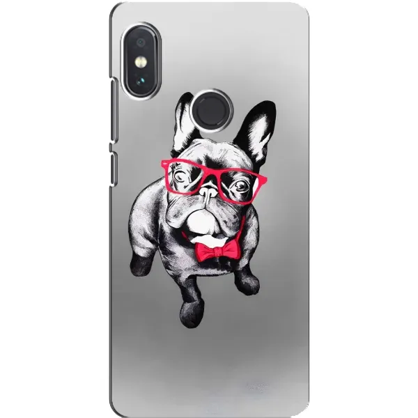 Чехол с рисунком «Бульдог в очках» для Xiaomi Redmi Note 5 Чехол с рисунком «Бульдог в очках» для Xiaomi Redmi Note 5