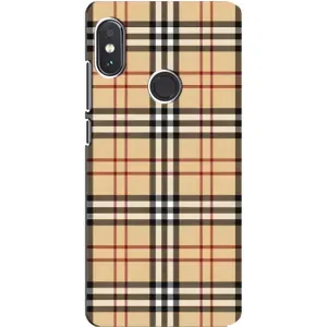 Чехол с Брендами одежды на Редми нот 5 (Burberry стиль)