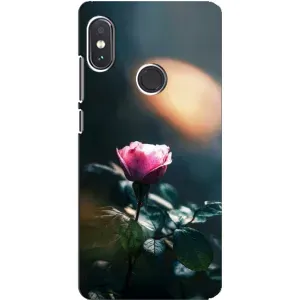 Чохли з принтом Троянд для Xiaomi Redmi Note 5 (Квітка нічна)