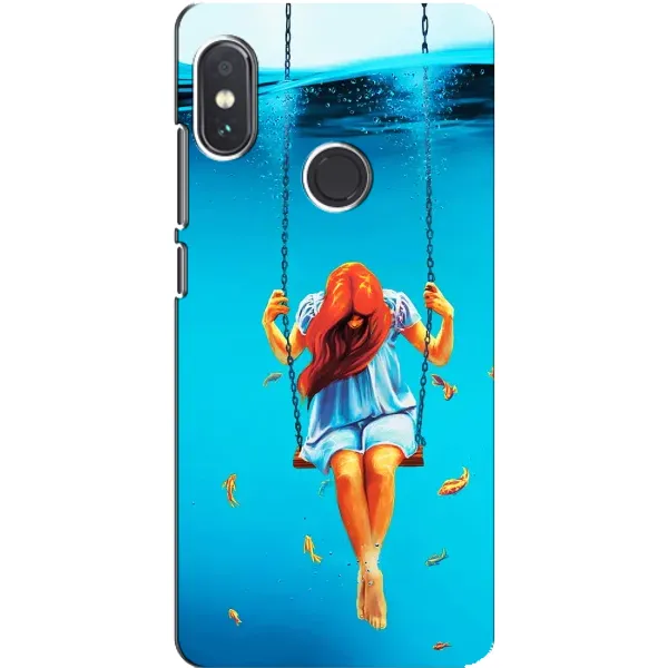 Чехол с рисунком «Девушка на качели» для Xiaomi Redmi Note 5 Чехол с рисунком «Девушка на качели» для Xiaomi Redmi Note 5