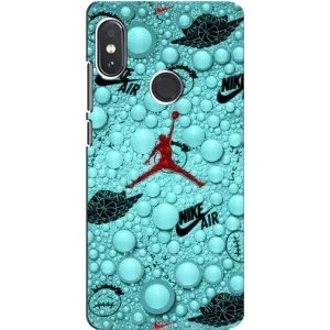 Силіконовый Чохол Nike Air Jordan на Редмі Нот 5 (Джордан Найк)