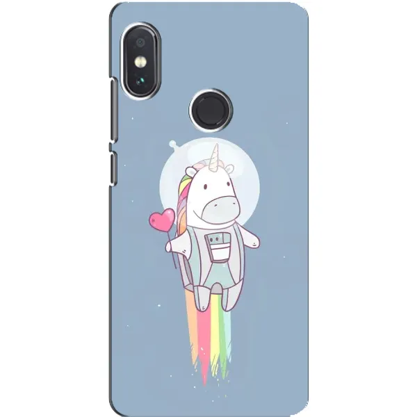 Чехол с рисунком «Единорог космонавт» для Xiaomi Redmi Note 5