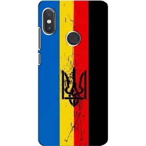 Чехлы УПА (Красно-Чёрный) на Xiaomi Redmi Note 5 (Флаг УПА)