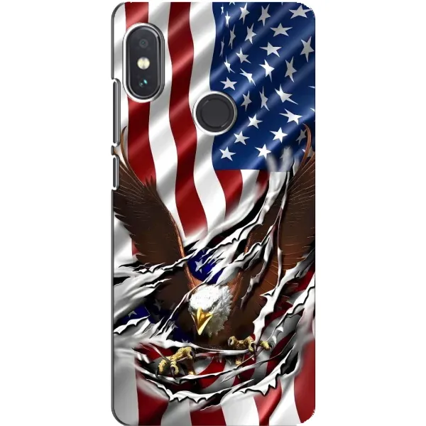 Чехол с рисунком «Флаг USA» для Xiaomi Redmi Note 5 Чехол с рисунком «Флаг USA» для Xiaomi Redmi Note 5