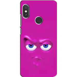 Силиконовые Чехлы (смешные стикеры) для Xiaomi Redmi Note 5 (Хитрая мордочка)