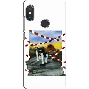 Чехол с принтом Собаки Патрон для Xiaomi Redmi Note 5 (Храбрый Патрон)