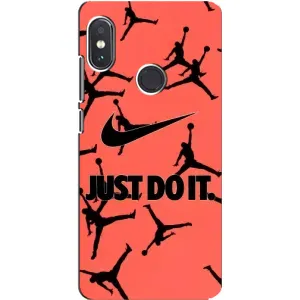 Силиконовый Чехол Nike Air Jordan на Редми нот 5