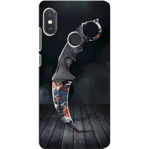 Чехол КИБЕРСПОРТ для Xiaomi Redmi Note 5 (Кинжал КС ГО)