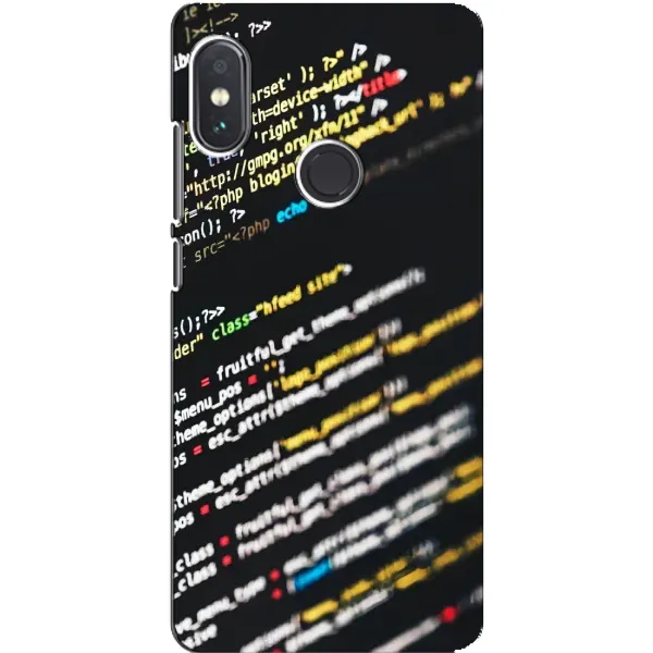 Чехол с рисунком «Код» для Xiaomi Redmi Note 5 Чехол с рисунком «Код» для Xiaomi Redmi Note 5