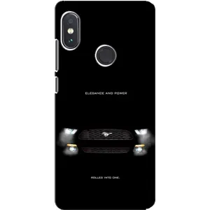 Чехлы с тематикой "Крутые машины" на Xiaomi Redmi Note 5 (Черный Land Rover)