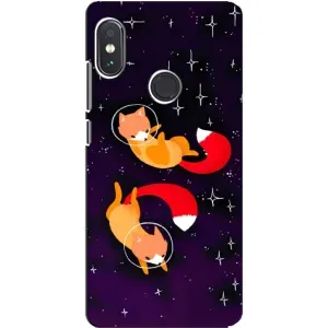 Чехол с Лисичкой для Xiaomi Redmi Note 5 (Лисы)