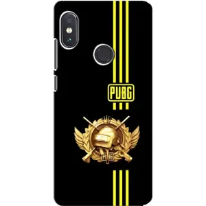 Чохол (TPU) з картинкою "Лого Пабг" на Редмі Нот 5 (Логотип PUPG)