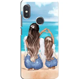 Чехлы для МАМЫ на Xiaomi Redmi Note 5 (Мама и дочь)