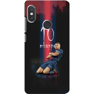 Чохол (TPU) з Футболістом на Xiaomi Redmi Note 5 (MBAPPE 10)