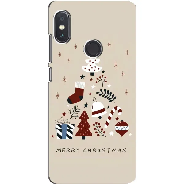 Чехол с рисунком «Merry Christmas» для Xiaomi Redmi Note 5 Чехол с рисунком «Merry Christmas» для Xiaomi Redmi Note 5