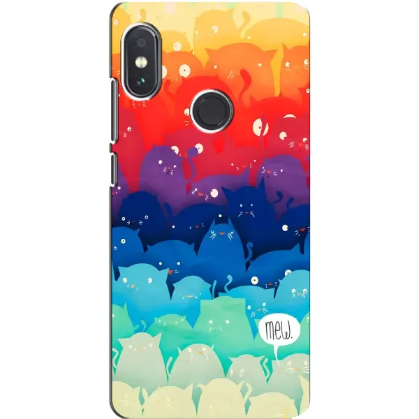 Чехол с рисунком «Mew» для Xiaomi Redmi Note 5