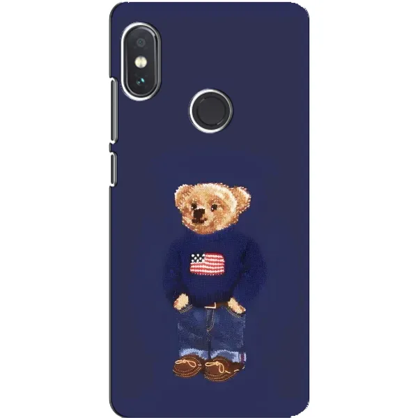 Чехол с рисунком «Мишка USA» для Xiaomi Redmi Note 5 Чехол с рисунком «Мишка USA» для Xiaomi Redmi Note 5