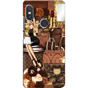 Чехол Стиль Louis Vuitton на Xiaomi Redmi Note 5 (Мода Луи Виттон)