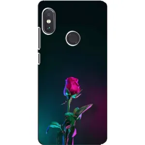 Чохли з принтом Троянд для Xiaomi Redmi Note 5 (Нічна троянда)