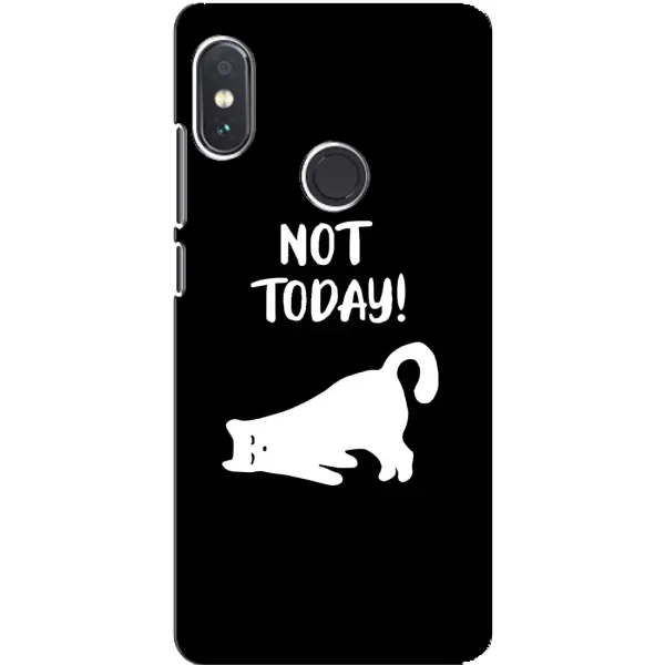 Чехол с рисунком «Not Today» для Xiaomi Redmi Note 5 Чехол с рисунком «Not Today» для Xiaomi Redmi Note 5