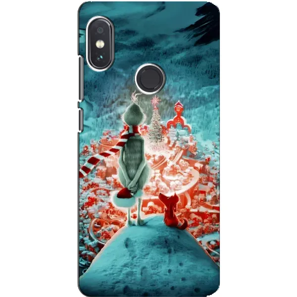 Чехол с рисунком «Новогодний Гринч» для Xiaomi Redmi Note 5 Чехол с рисунком «Новогодний Гринч» для Xiaomi Redmi Note 5