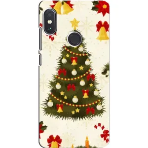 Чохол новорічна ялинка на Xiaomi Redmi Note 5 (Новорічний принт)