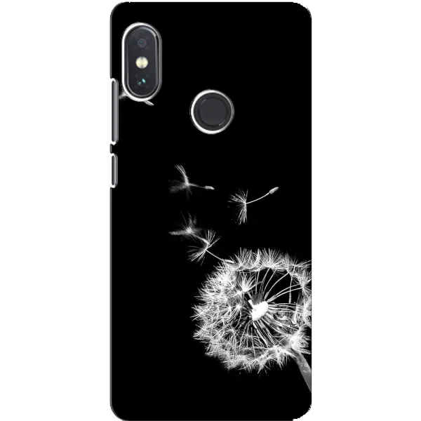 Чехол с рисунком «Одуванчик на чёрном» для Xiaomi Redmi Note 5 Чехол с рисунком «Одуванчик на чёрном» для Xiaomi Redmi Note 5