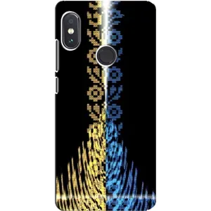 Силіконовый Чохол на Xiaomi Redmi Note 5 (Патріотична вишиванка)