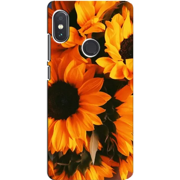 Чехол с рисунком «подсолнухи» для Xiaomi Redmi Note 5 Чехол с рисунком «подсолнухи» для Xiaomi Redmi Note 5