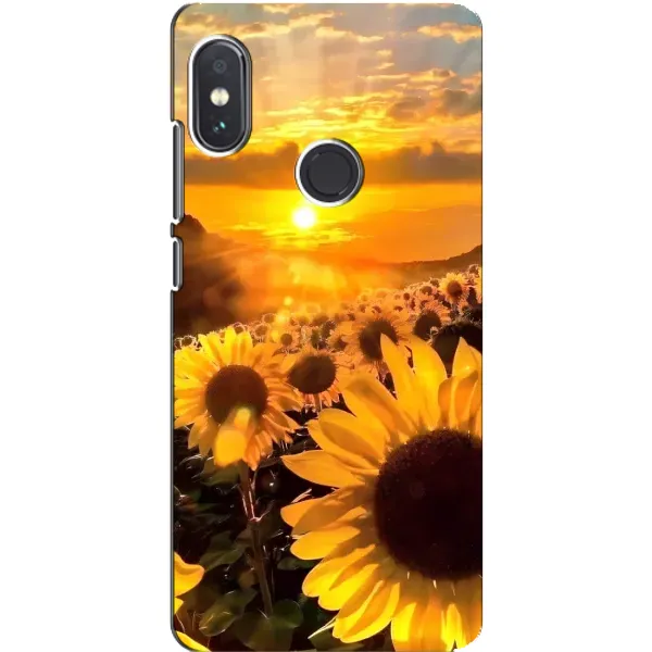 Чехол с рисунком «поле подсолнухов» для Xiaomi Redmi Note 5