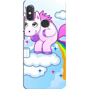 Чохол Unicorn на Xiaomi Redmi Note 5 (Веселка Єдиноріга)