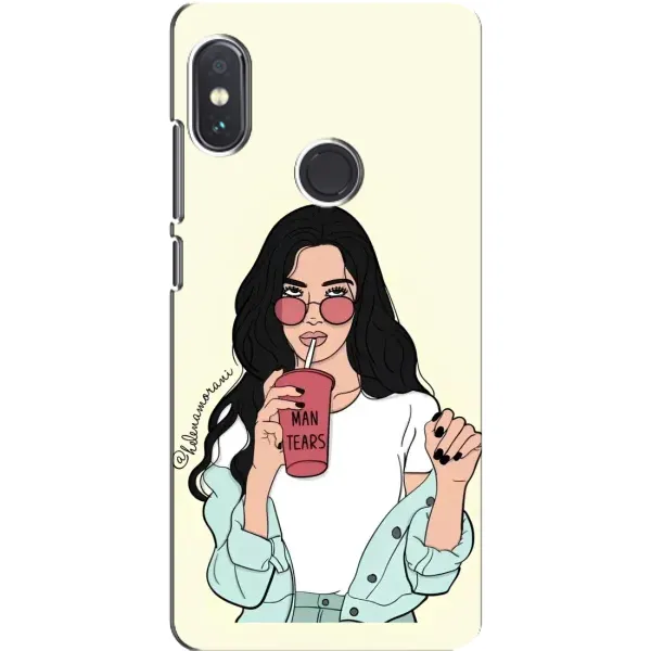 Чехол с рисунком «С напитком» для Xiaomi Redmi Note 5 Чехол с рисунком «С напитком» для Xiaomi Redmi Note 5