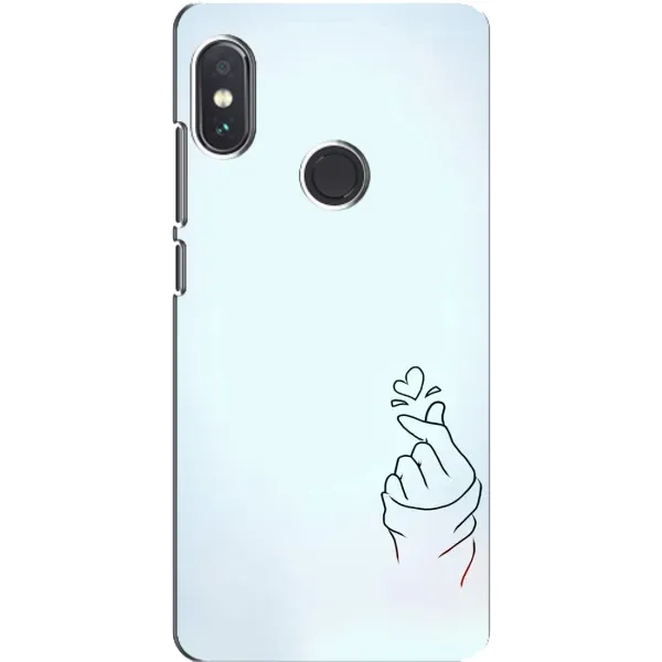 Чехол с рисунком «Сердце на голубом» для Xiaomi Redmi Note 5 Чехол с рисунком «Сердце на голубом» для Xiaomi Redmi Note 5