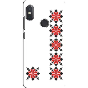 Силіконовый Чохол на Xiaomi Redmi Note 5 з картинкой Вишиванки (Силует вишиванки)