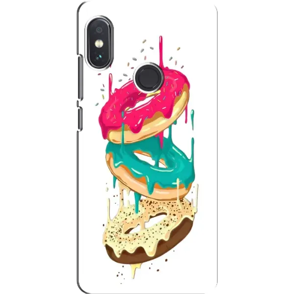 Чохол з малюнком «Соковиті пончики» для Xiaomi Redmi Note 5 Чохол з малюнком «Соковиті пончики» для Xiaomi Redmi Note 5