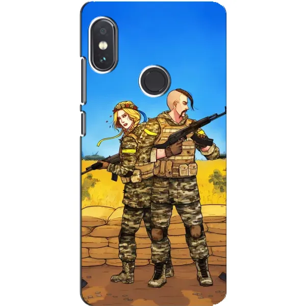 Чехол с рисунком «Солдаты ЗСУ» для Xiaomi Redmi Note 5 Чехол с рисунком «Солдаты ЗСУ» для Xiaomi Redmi Note 5