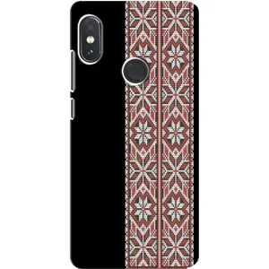 Силіконовый Чохол на Xiaomi Redmi Note 5 з картинкой Вишиванки (Стильна вишиванка)