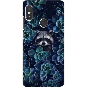 Силіконовий Чохол з Энотами на Xiaomi Redmi Note 5 (В квітах)