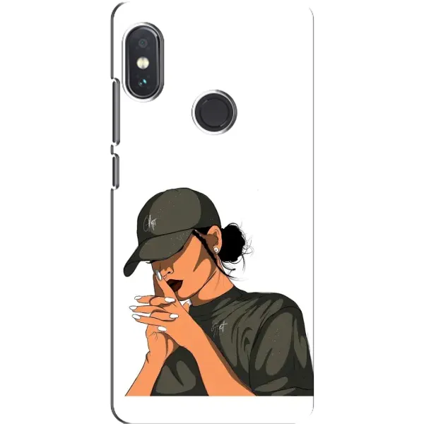 Чехол с рисунком «В зеленом» для Xiaomi Redmi Note 5 Чехол с рисунком «В зеленом» для Xiaomi Redmi Note 5